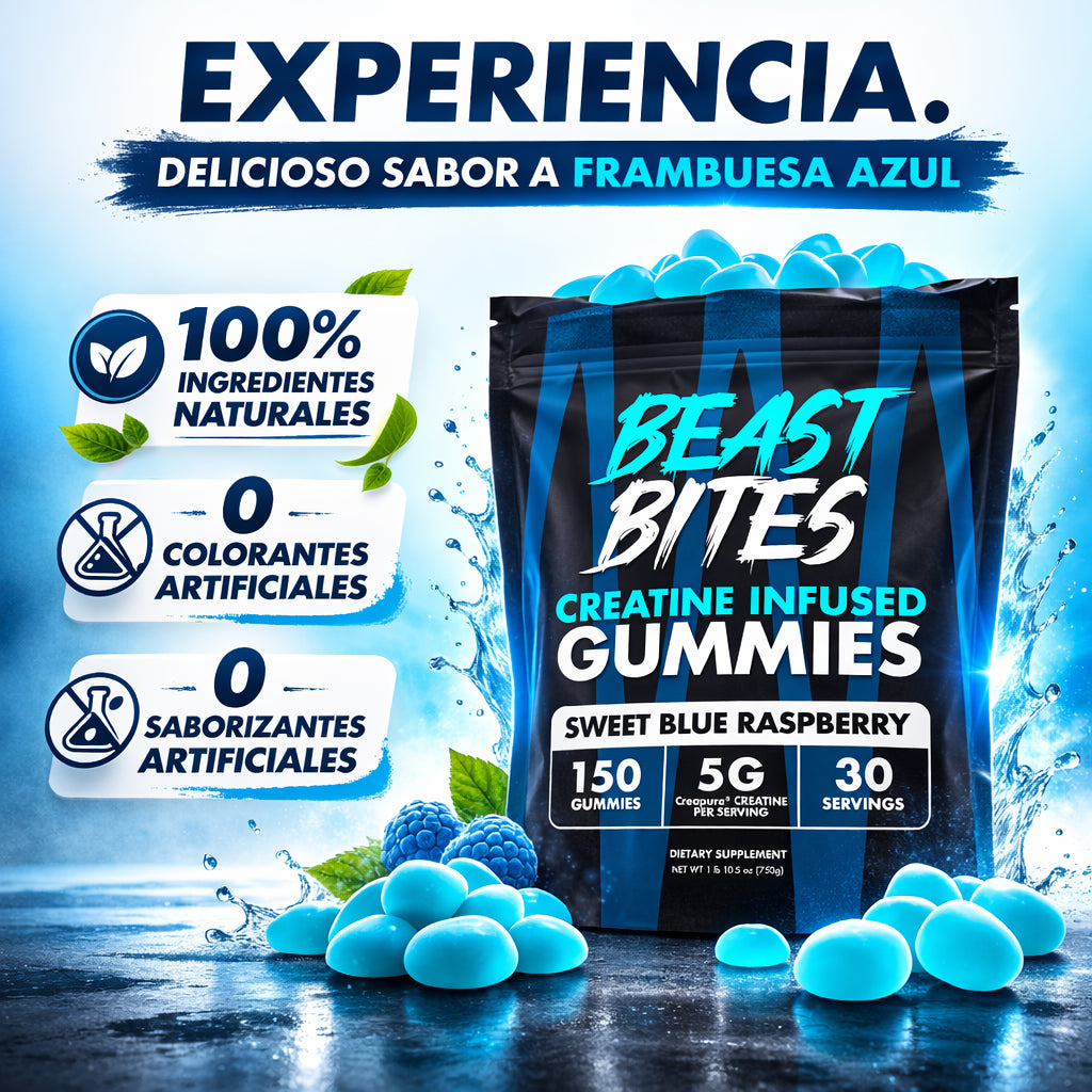 Gomitas de Creatina Beast Bites™ ⚠️20 %OFF⚠️