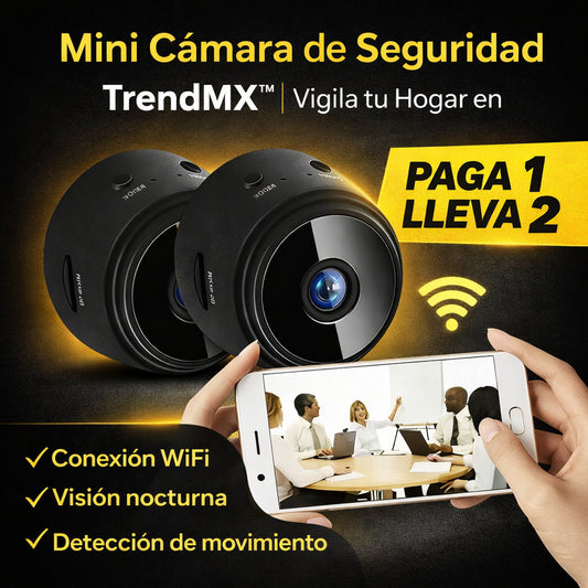 Mini Cámara de Seguridad TrendMX™ – Vigila tu Hogar en Tiempo Real
