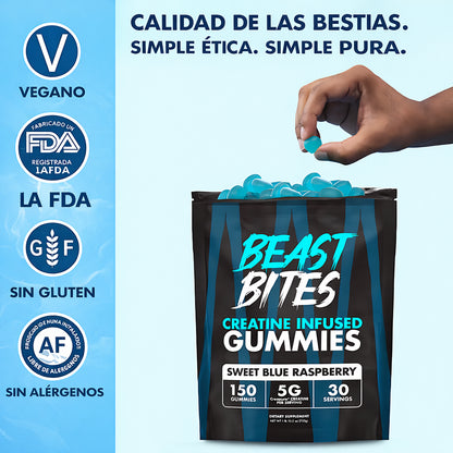Gomitas de Creatina Beast Bites™  ⚠️20 %OFF⚠️
